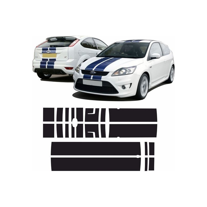 Ford Focus MK2 ST Stripes ADESIVI