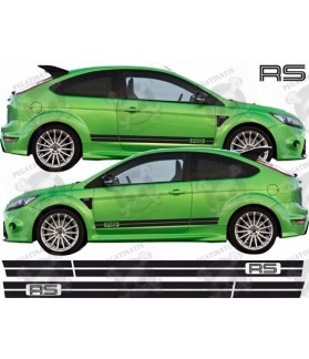 Ford Focus RS MK2 Stripes ADESIVI (Prodotto compatibile)