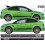 Ford Focus RS MK2 Stripes AUTOCOLLANT (Produit compatible)
