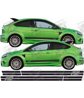 Ford Focus RS MK2 Stripes ADESIVI (Prodotto compatibile)