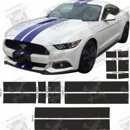 Ford Mustang year 2015 on side Stripes DECALS