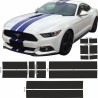 Ford Mustang year 2015 on side Stripes DECALS