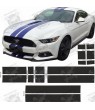 Ford Mustang year 2015 on side Stripes ADESIVI