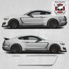Ford Mustang year 2015 on side Stripes ADESIVI