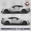 Ford Mustang shelby GT 350 year 2015 Stripes AUTOCOLLANT (Produit compatible)