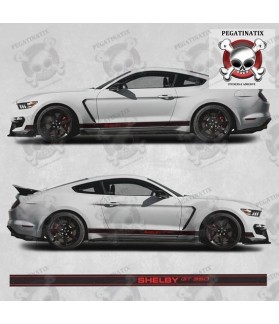 Ford Mustang shelby GT 350 year 2015 Stripes AUFKLEBER (Kompatibles Produkt)