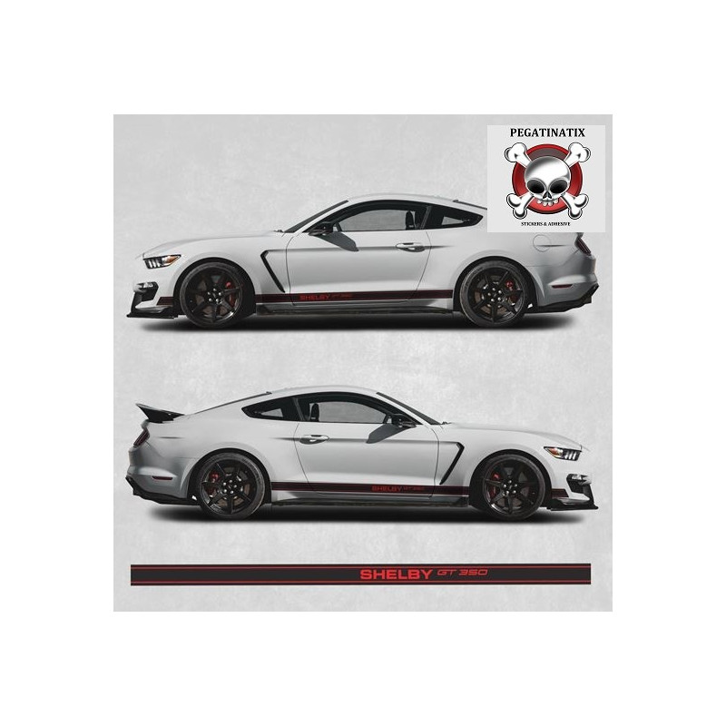 Ford Mustang shelby GT 350 year 2015 Stripes ADHESIVOS Ford Mustang shelby GT 350 year 2015 Stripes ADHESIVOS