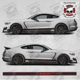 Ford Mustang shelby GT 350 year 2015 Stripes ADHESIVOS