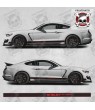 Ford Mustang shelby GT 350 year 2015 Stripes AUTOCOLLANT