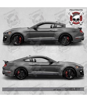 Ford Mustang shelby GT 500 year 2015 Stripes ADESIVI (Prodotto compatibile)