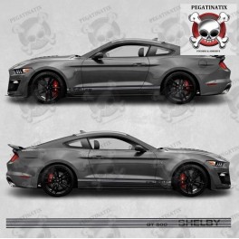 Ford Mustang shelby GT 500 year 2015 Stripes AUFKLEBER