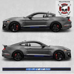 Ford Mustang shelby GT 500 year 2015 Stripes ADESIVI