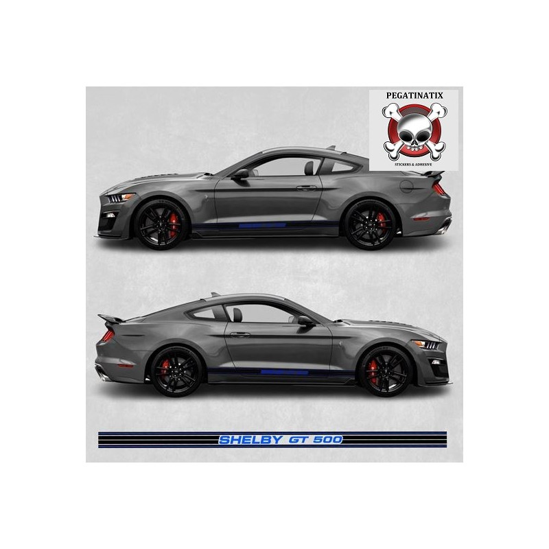 Ford Mustang shelby GT 500 year 2015 Stripes STICKER