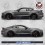 Ford Mustang shelby GT 500 year 2015 Stripes ADESIVI (Prodotto compatibile)