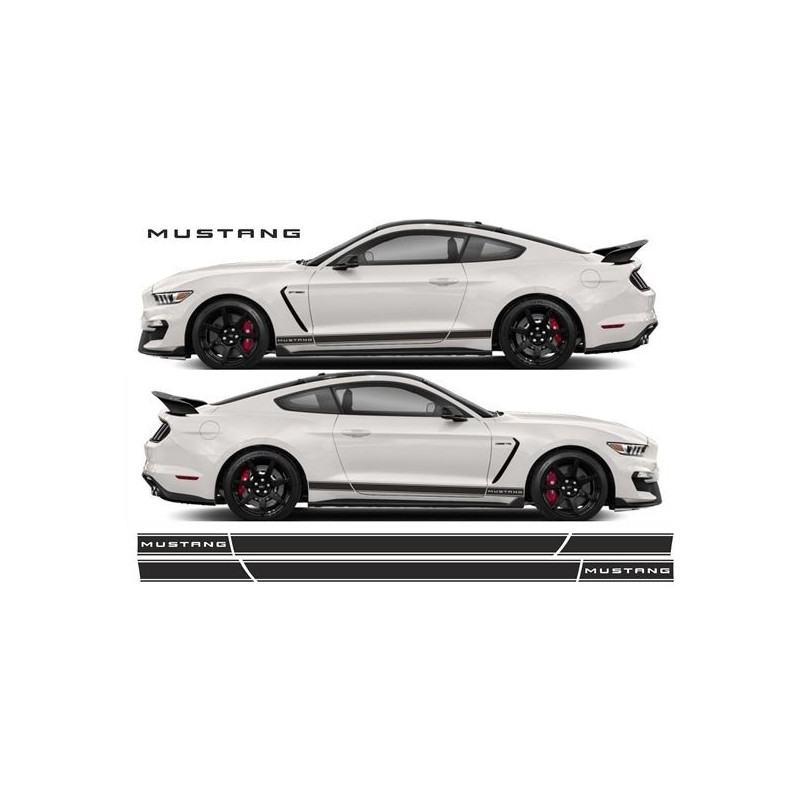 Ford Mustang shelby GT-S 550 year 2015 Stripes ADESIVI