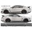 Ford Mustang shelby GT-S 550 year 2015 Stripes DECALS (Compatible Product)