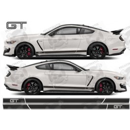 Ford Mustang shelby GT-S 550 year 2015 stripes STICKER