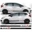 Honda Jazz Type S side Stripes DECALS (Compatible Product)