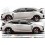 Honda Civic FK2 / FK8 Mugen side Stripes ADHESIVOS (Producto compatible)