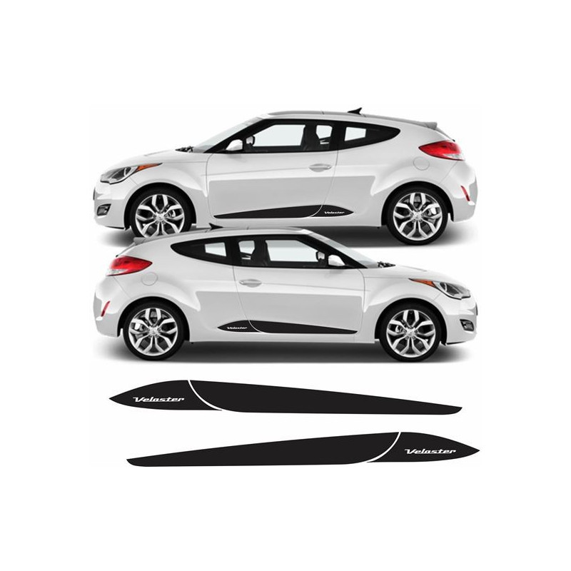 Hyundai Veloster side Stripes ADESIVI