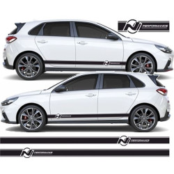 Hyundai i30N side Stripes ADHESIVO