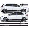 Hyundai i30N side Stripes AUTOCOLLANT