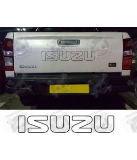 Isuzu D-Max 2012 stickers (Compatible Product)