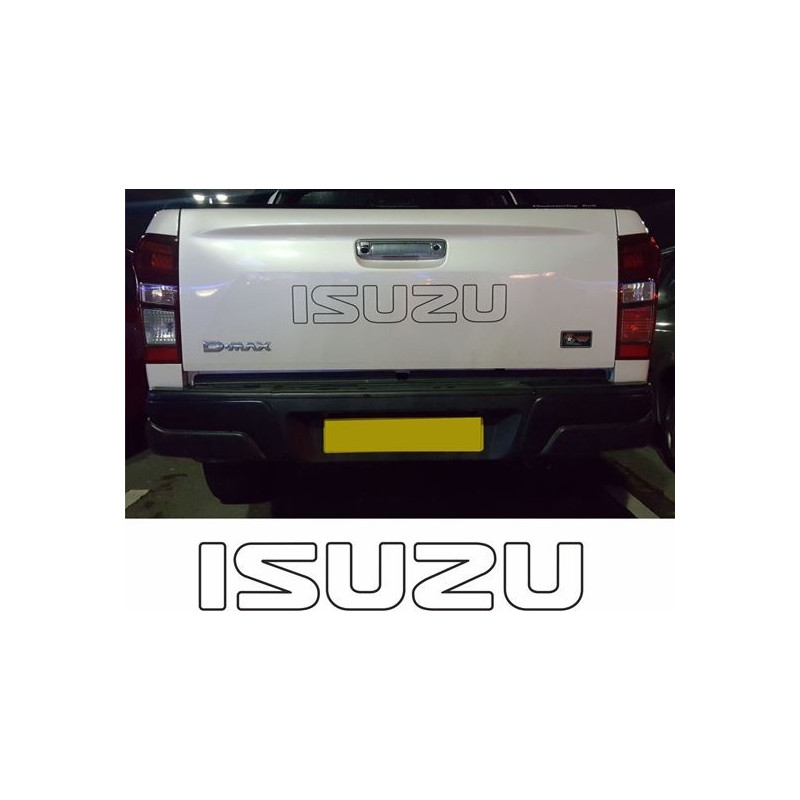 Isuzu D-Max 2012 STICKER