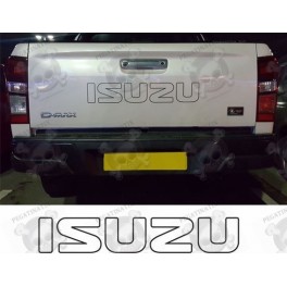 Isuzu D-Max 2012 stickers