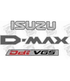 Isuzu D-Max AUFKLEBER (Kompatibles Produkt)
