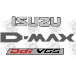 Isuzu D-Max stickers
