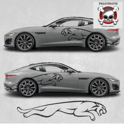 Jaguar F-Type side stripes ADHESIVO