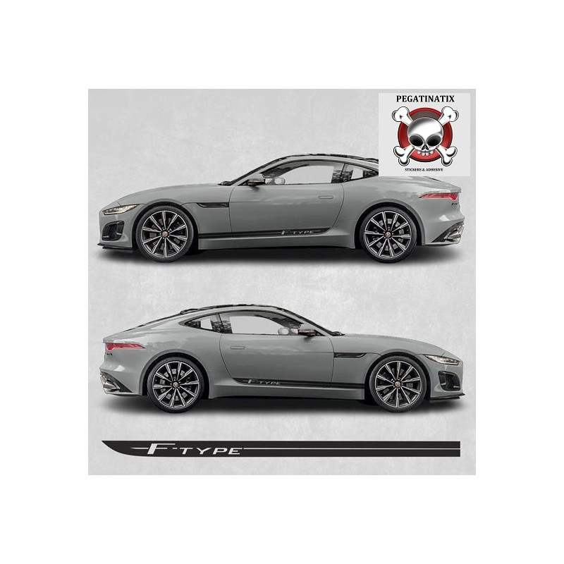 Jaguar F-Type side stripes AUFKLEBER