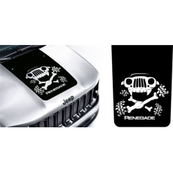 Jeep Renegade Bonnet DECALS