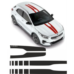 Kia XCeed 2020 over the top Stripes ADESIVI