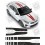 Kia XCeed 2020 over the top Stripes AUFKLEBER (Kompatibles Produkt)