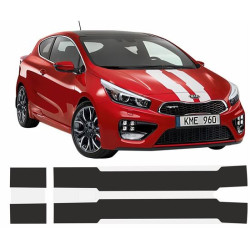 Kia Proceed / & GT 2013 - 2015 Stripes STICKER
