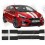 Kia Proceed / & GT 2013 - 2015 Stripes AUTOCOLLANT (Produit compatible)