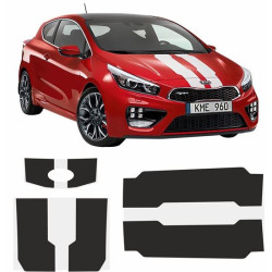 Kia Proceed / & GT 2013 - 2015 Stripes ADESIVOS