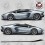 lamborghini Aventador side stripes AUTOCOLLANT (Produit compatible)