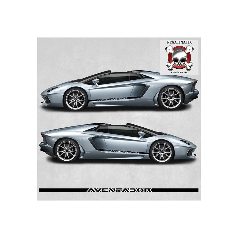 lamborghini Aventador side stripes ADESIVI