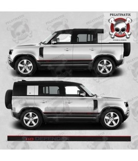 Defender 110 side stripes STICKERS (Compatible Product)