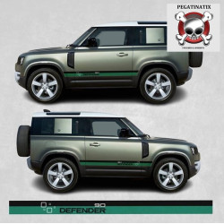 Defender 90 side stripes ADESIVOS