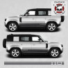 Defender 110 side stripes AUFKLEBER