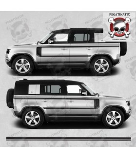 Defender 110 / 90 side stripes STICKERS (Compatible Product)
