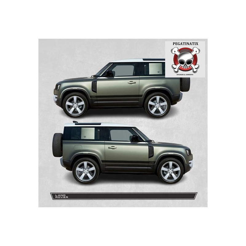 Defender 90 side stripes ADESIVI