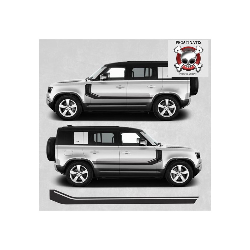 Defender 110 / 90 side stripes AUFKLEBER