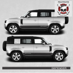 Defender 110 / 90 side stripes AUFKLEBER