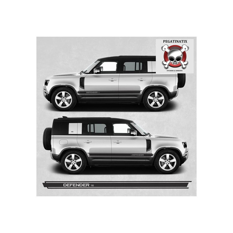 Defender 110 / 90 side stripes ADESIVOS