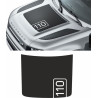 2020 Defender 110 Bonnet side stripes ADESIVOS